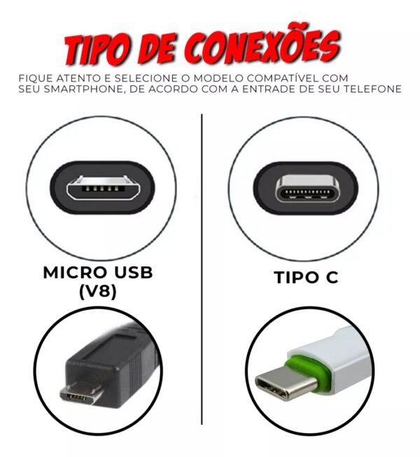 Kit Mobilador Celular Teclado Gamer - Imagem 3