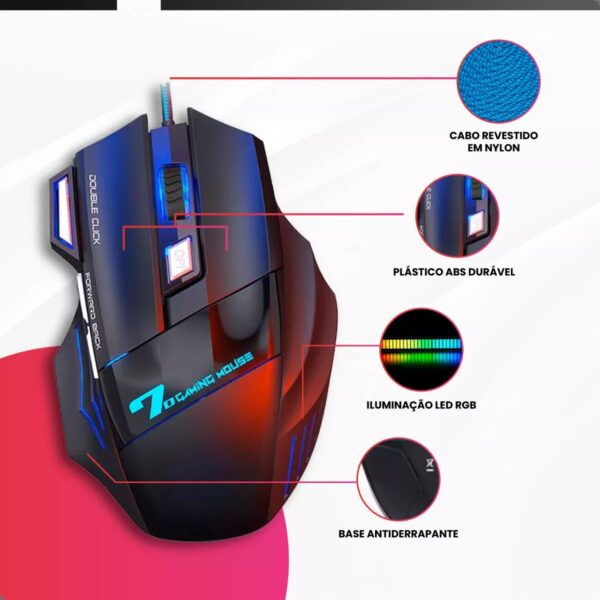 Mouser Gamer X7 - Imagem 3