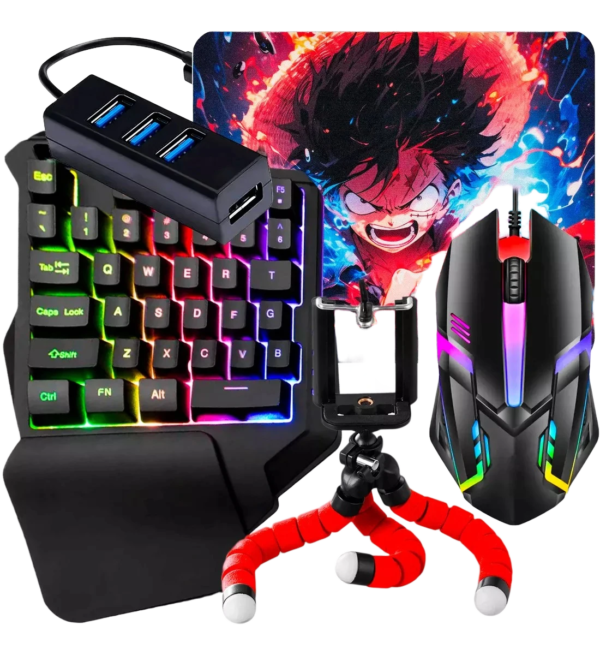 Kit Mobilador Celular Teclado Gamer