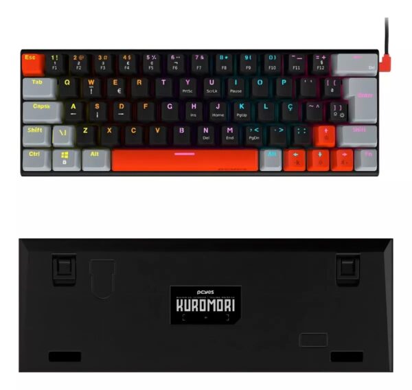 Novo Teclado Mecânico Com Fio RK ROYAL KLUDGE RKR75 - Imagem 2