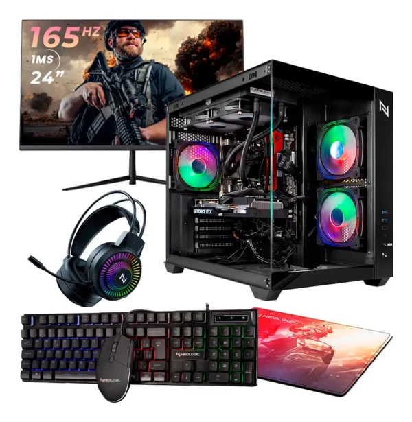 Kit Pc Gamer Amd Ryzen 5 5600g 16gb Ssd 480gb M.2 500w 80 Pl - Imagem 4