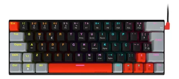 Novo Teclado Mecânico Com Fio RK ROYAL KLUDGE RKR75 - Imagem 8