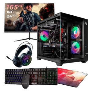 Kit Pc Gamer Amd Ryzen 5 5600g 16gb Ssd 480gb M.2 500w 80 Pl